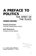 A preface to politics : the spirit of the place /