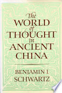 The world of thought in ancient China
