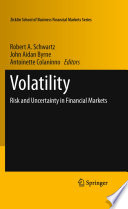 Volatility Risk and Uncertainty in Financial Markets /