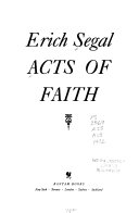 Acts of faith /