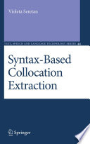 Syntax-Based Collocation Extraction