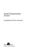 Jewish fundamentalism in Israel