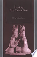 Rewriting early Chinese texts