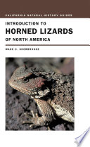 Introduction to horned lizards of North America
