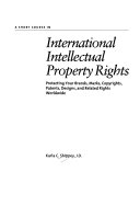 A Short course in international intellectual property rights protecting your brands, marks, copyrights, patents, designs, and related rights worldwide /