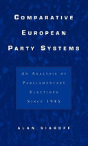 Comparative European party systems an analysis of parliamentary elections since 1945 /