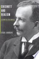 Chesnutt and realism a study of the novels /