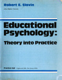 Educational psychology : theory into practice /