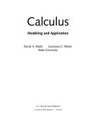 Calculus : modeling and application /