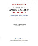 Introduction to special education : teaching in an age of challenge /