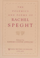 The polemics and poems of Rachel Speght