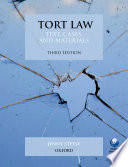 Tort law : text, cases, and materials /