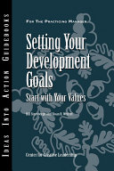 Setting your development goals start with your values /
