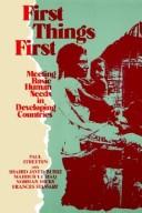 First things first : meeting basic human needs in the developing countries /