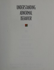 Understanding abnormal behavior /