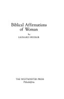 Biblical affirmations of women /