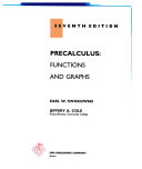 Precalculus : functions and graphs /