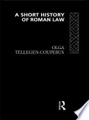 A short history of Roman law