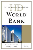 Historical dictionary of the World Bank /