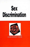 Sex discrimination in a nutshell /