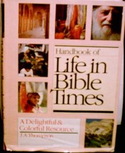 Handbook of life in Bible times /