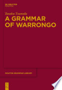 A grammar of Warrongo