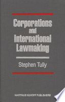 Corporations and international lawmaking