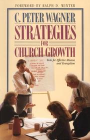 Strategies for church growth: tools for effective mission and evangelism/