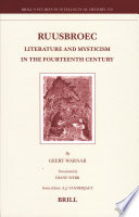 Ruusbroec literature and mysticism in the fourteenth century /