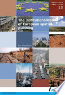 The institutionalisation of European spatial planning