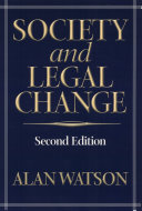 Society and legal change