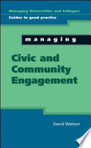 Managing civic and community engagement