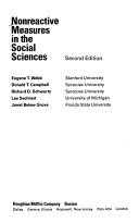 Nonreactive measures in the social sciences /