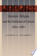 Literature, religion, and the evolution of culture, 1660-1780