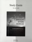 Study guide for use with Fundamentals of corporate finance, 6th edition /