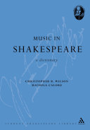 Music in Shakespeare a dictionary /