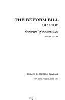 The Reform bill of 1832.