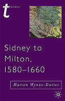 Sidney to Milton, 1580-1660