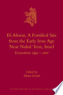 El-Ahwat a fortified site from the early Iron age near Nahal 'Iron, Israel : excavations 1993-2000, final report /