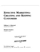 Effective marketing : creating and keeping customers /