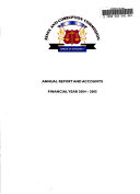 Annual report and accounts /