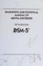 Diagnostic and statistical manual of mental disorders : DSM-5 /