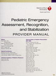 Pediatric emergency assessment, recognition, and stabilization : provider manual /