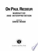 On Paul Ricoeur narrative and interpretation /