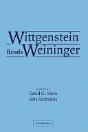 Wittgenstein reads Weininger