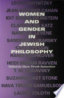Women and gender in Jewish philosophy