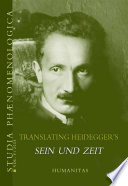 Translating Heidegger's Sein und Zeit