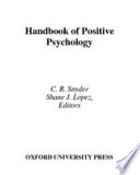 Handbook of positive psychology