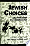 Jewish choices American Jewish denominationalism /