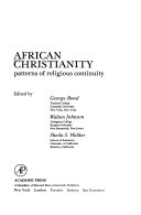 African Christianity : patterns of religious continuity /